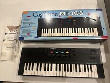Clavier Casio Casiotone MT-105 Parfait  État  Boîte Et Notice Vintage Rare