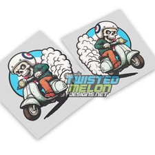 Mods Skull Motard Lambretta