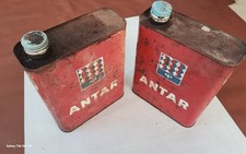 2 BIDONS  ANCIEN HUILE antar