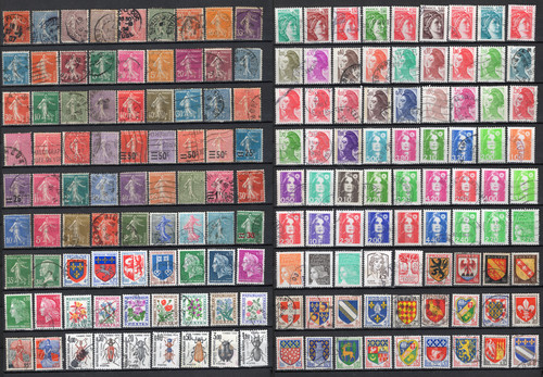 France lot petit format x162 - france,