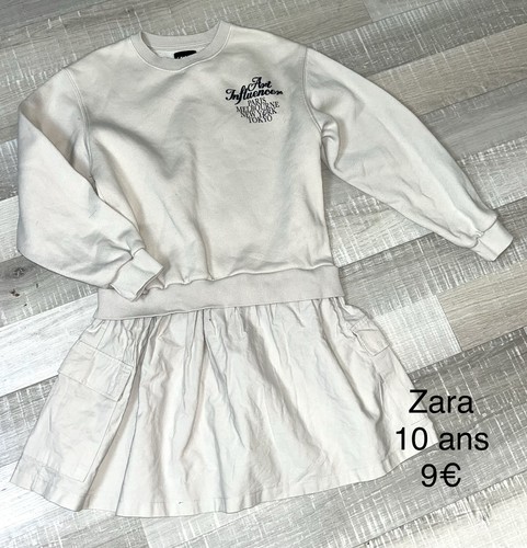 Zara ans fille robe - 10, bi