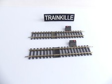 JOUEF MAILLECHORT RAIL DROIT 1 COUPURE + RAIL DROIT INTERRUPTEUR