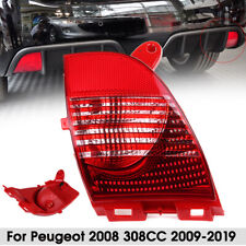 Pour Peugeot 2008 308 CC 2009-2019 Rouge Feux Arrière Rucel Pare-chocs Droite