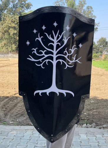 Bouclier arbre blanc - d'arbre,