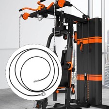 Câble de Gym 2,5 m (8,2 pi) pour Machines de Musculation – Accessoire Poulie en