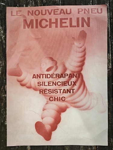 Affiche ancienne michelin - affiche,