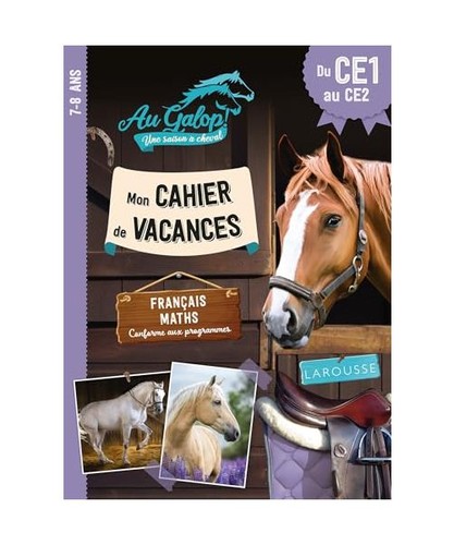 Cahier vacances galop du - cahier, au