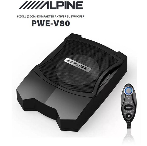 Alpine pwe v80 subwoofer - pwe-v80,