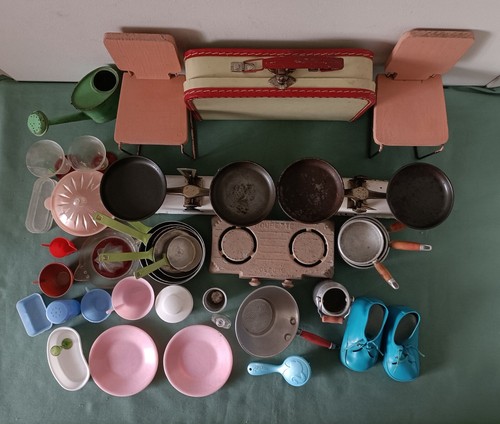 Ancien lot objets pour - lot,