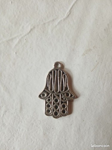 Pendentif main fatma cm - main, 3