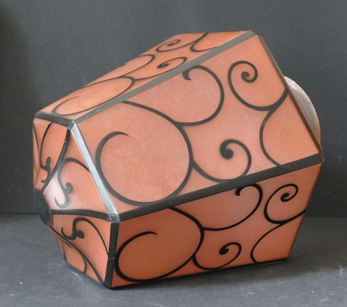 Globe obus facettes - , verre