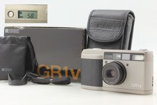 LCD Perfect [ Top MINT w/ Box Case ] Ricoh GR1v Silver Film Camera from JAPAN