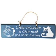 Plaque décorative en bois