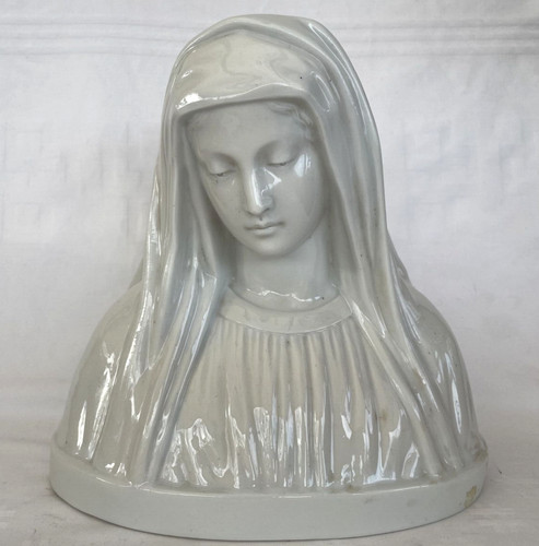 Sculpture buste vierge - sculpture,,