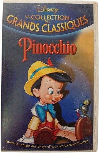 500360537 vhs pinocchio - 500360537,