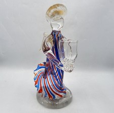 Grand bougeoir formant ange en