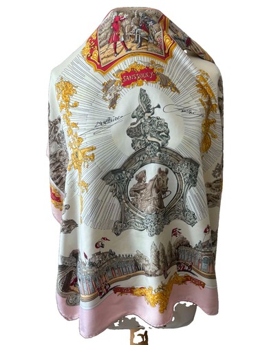 Rare foulard hermès voltaire - foulard,