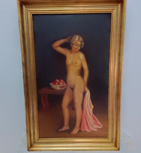 Tableau ancien huile - tableau,