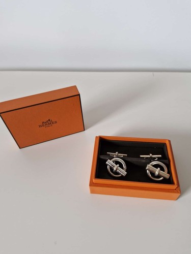 Hermès bouton manchette - hermès-,