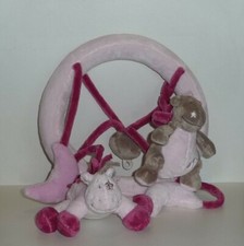 Doudou Vache Noukies Noukie's - Spirale - Pour pendre au plafond