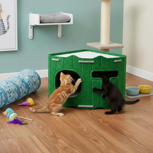 Abri feutre pour - abri, chat