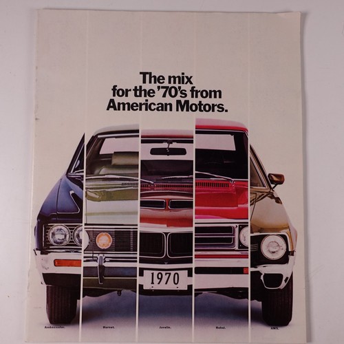 Brochure american motors 1970 - brochure,