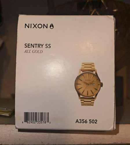 Nixon sentry gold quartz - sentry,