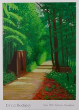 David HOCKNEY : Chemin dans la