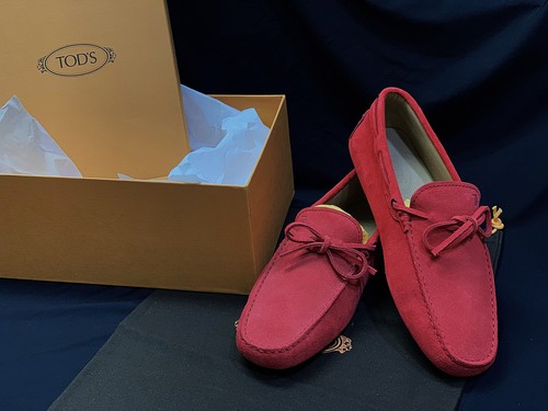 Tods mocassins rouges - tods,