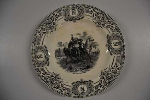 Assiette napoléon mort - mort, de