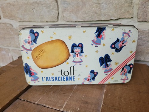 Ancienne boite gâteau sablé - boite,