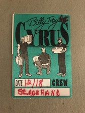 Backstage pass - Billy Ray