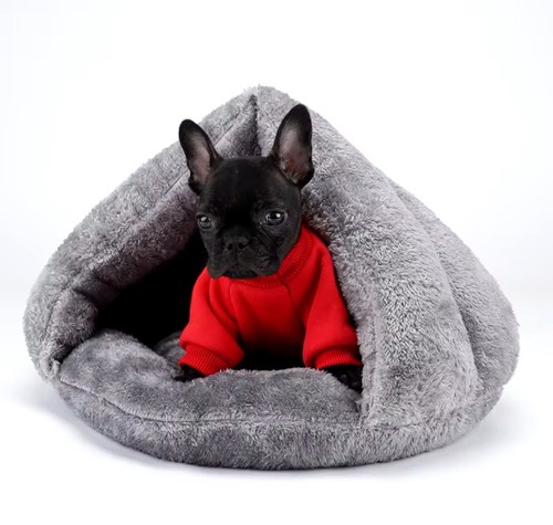 Panier lit chien bouledogue - chien,