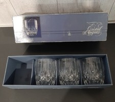 3 verres Cristal d'Arques