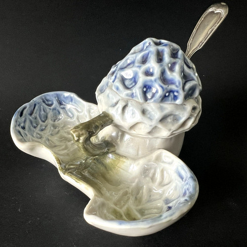 Salière double ancienne - double,