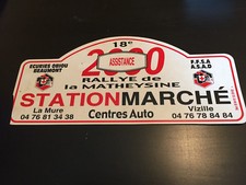 PLAQUE DE VOITURE ASSISTANCE