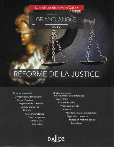 Droit reforme la justice - droit,