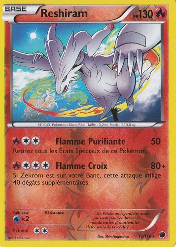 Reshiram reverse - reverse,
