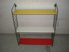 Véritable petite étagère fer signée Tomado Holland scandinave vintage déco N°2