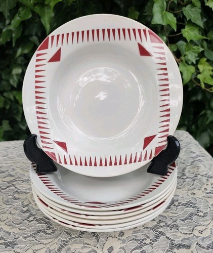 Lot assiettes creuses - 7, van