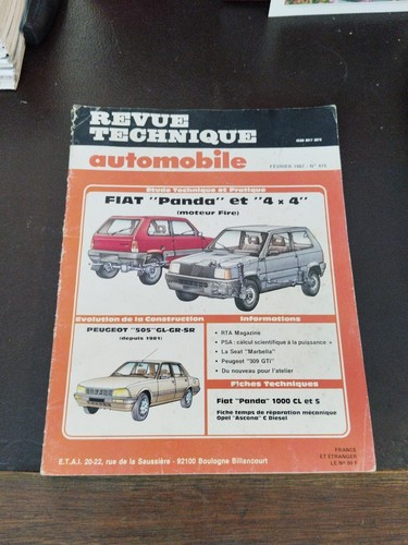 Revue technique automobile - revue,