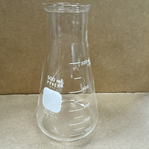 Pyrex 500 erlenmeyer flask - pyrex,