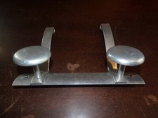 Porte manteau mural vintage en métal ( 27 cm de long )