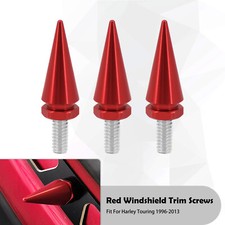 3x rouge boulons à vis