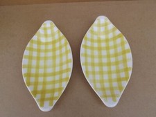 2 Ancien ravier faience Salins