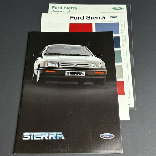 Ford sierra 32p brochure - ford, /
