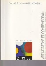 CATALOGUE CALMELS - ART