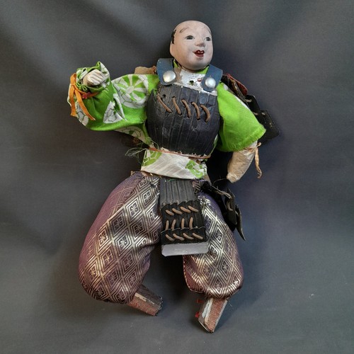 Ancienne marionnette samurai - marionnette.,