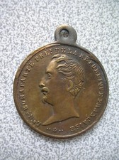 Ancienne médaille république française Bonaparte proclamé 1848