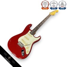 Guitare électrique Fender US ST62 Torno Red avec corps en bois de basse...